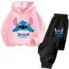 Disney Stitch Kinder Street Fashion Pullover Jungen Mädchen Tops Kinder Sport Trucks uit Pullover Outdoor Sport Sonic Hoodie
