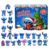 Anime Lilo & Stitch Angel Adventskalender Box Kawaii Stitch Cartoon Figur Modell Kinderspielzeug Weihnachtsüberraschung Halloween Geschenke 4