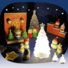 2025 Weihnachts-Ornamente aus Kunstharz, Katzen-Sammlerstück, Weihnachts-Miniaturfiguren, Weihnachtsbaumschmuck für Katzenliebhaber, Geschenke, Basteln 2