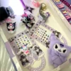 Hello Kitty Kuromi Anime Weihnachtskalender Advent Blind Boxs Halloween Countdown Cinnamoroll Diy handgemachte Spielzeuge Melodie Geschenke 6