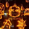 20 Stück dekorative Halloween-LED-Dekorationslichter für Ambiente, festliche Lieferungen, Kürbislaternen und Einstell-Requisiten 1