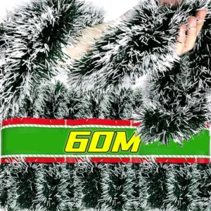 Weihnachten Lametta Bänder Girlande grünen Rohr Kranz Weihnachts baum hängen Anhänger Ornamente Hochzeits feier Wohnkultur Krapp Großhandel