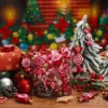 6-24PCS Weihnachten Lutscher Zuckerstange Anhänger Weihnachten Baum Hängende Kugel Ornamente Weihnachten Party Dekorationen für Neujahr geschenk 6