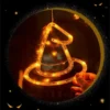 20 Stück dekorative Halloween-LED-Dekorationslichter für Ambiente, festliche Lieferungen, Kürbislaternen und Einstell-Requisiten 2