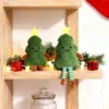 Weihnachten Neujahr Dekoration Nette Plüsch Avocado Anhänger Weihnachten Baum Puppe Home Party Festival Wohnzimmer Desktop Ornamente 4