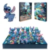 Disney Stitch Adventskalender, Spielzeug, Weihnachten, 24 Tage, Countdown-Kalender, Anime-Actionfigur, Modellpuppen, Spielzeug, Geschenk für Kinder