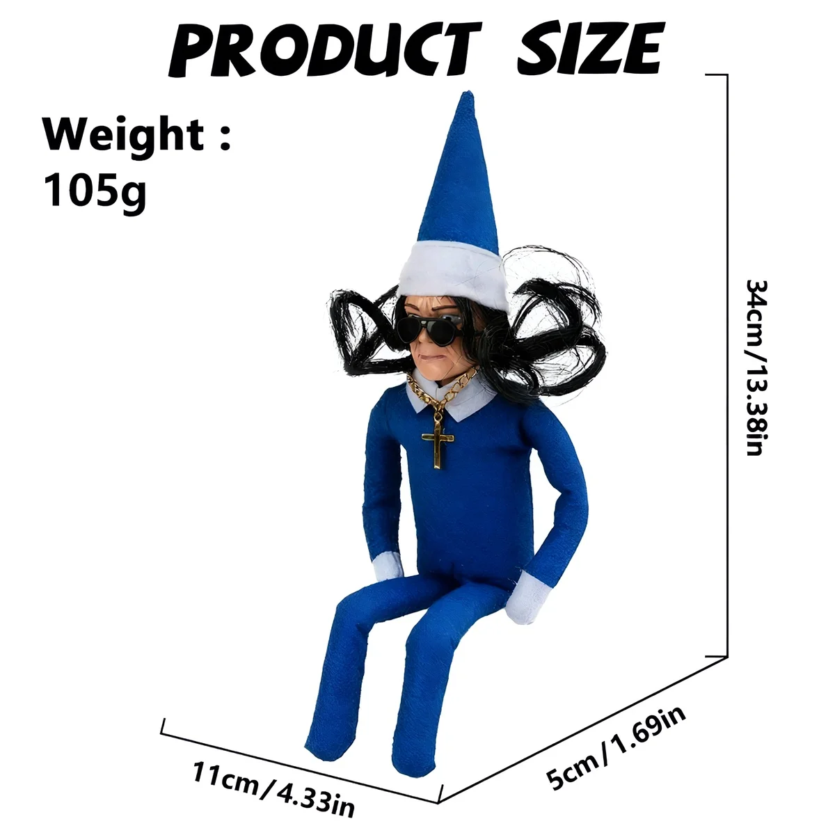 Neue Ozzy Weihnachten Elf Home Decor Pate Klassische Sitzhaltung Wohnzimmer Schlafzimmer Ornament Weihnachten Desktop Schreibtisch Zubehör 4