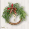 Weihnachts kranz Bauernhaus Boho Girlande Glocke Girlande Tür hängen Weihnachts baum Ornamente hängen Ornamente Weihnachten