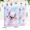 Stich Weihnachten Adventskalender Zufällige Box 24 Tage Weihnachten Countdown Diy Schmuck Armband Halskette Herstellung Kit Geschenk Kinder Spielzeug 4