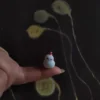 10 Stück/Weihnachtsschneemann/Puppenhaus/Miniatur/niedlich/Fee Gartenzwerg/Moos Terrarium Dekor/Kunsthandwerk/Bonsai-Figur/DIY-Zubehör/ 2