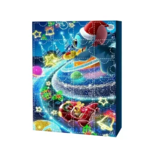 Lilo & Stitch Weihnachten Adventskalender Anime Neujahr Blind Box 24-Tage Countdown Überraschungsbox Kinderspielzeug Geschenk Guess Bag