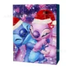 Disney Stitch Figuren Adventskalender Box Figur Noel Surprise Guess Boxen Stitch Xmas Advent Countdown Spielzeug Sammeln Sie Ornamente 4