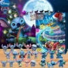 Disney Zubehör Stich Weihnachten Adventskalender Blind Box Lilo & Stitch Modell Puppe Anime Figur Mystery Box Kinder Spielzeug Weihnachten geschenk 5
