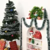 Weihnachten Lametta Bänder Grün Zuckerrohr Band Girlande Weihnachten Baum Hängen Anhänger Kranz Ornament Home Party Decor Liefert Großhandel 5
