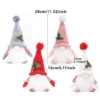 1 ~ 4 stücke 2025 Weihnachten Puppe Elf Gestrickte Gnome mit Led Nachtlicht Weihnachten Dekorationen für Zuhause Weihnachten navidad Neue Jahr 2025 Geschenk 4