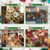 10–100 Stück transparente Kunststoff-Weihnachtskugeln, durchsichtige befüllbare Kugel, Weihnachtsbaum, hängende Ornamente, DIY-Handwerk für Hochzeit, Party, Dekoration 5