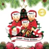 Weihnachtsanhänger zum Selbermachen, persönliche Familie, Weihnachtsdekoration für Zuhause, 2D-Acryl-Weihnachtsbaum, hängende Verzierung, Neujahr 2026 5