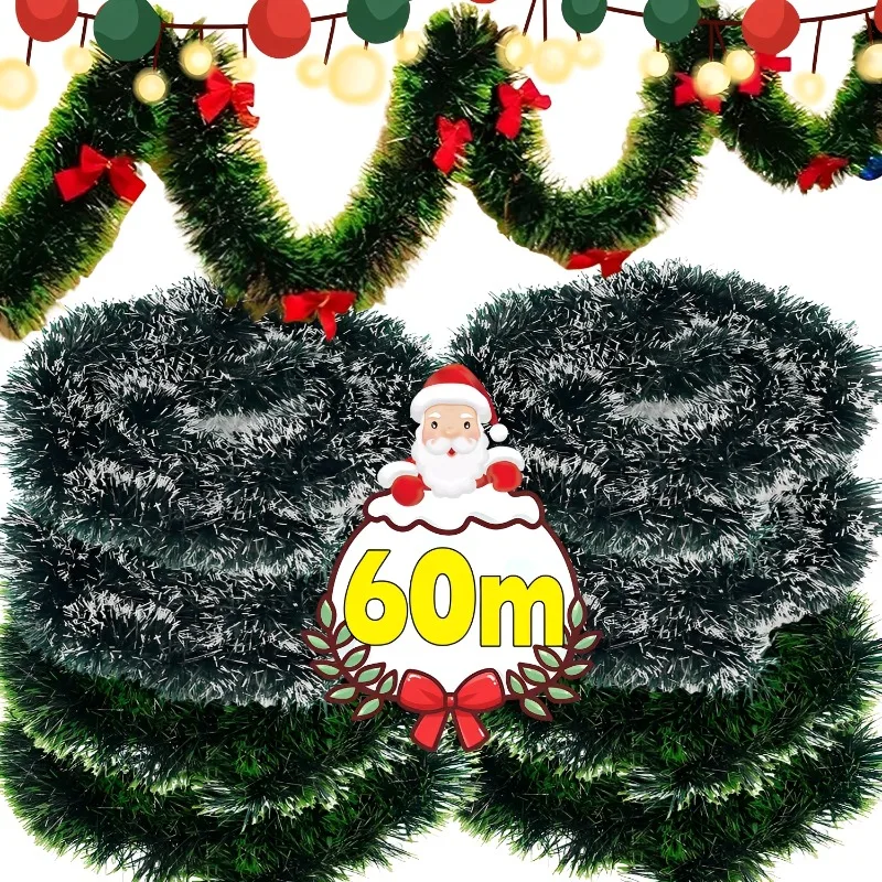 Weihnachten Grün Zuckerrohr Lametta Bänder Simulierte Madde Hochzeit Party Atmosphäre Dekoration Kranz Weihnachten Baum DIY Hängende Ornamente