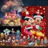 2024 Mickey Mouse Minnie Weihnachten Advents kalender Spielzeug Juguetes Stich Advent Figur Spielzeug für Kinder Navidad Weihnachts geschenk 4