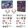 2025 Stitch Mickey Weihnachts-Adventskalender Disney-Armbänder 24 Tage Weihnachts-Countdown-Kalender DIY-Schmuckherstellung Spielzeug Mädchen Geschenke 5