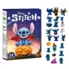 Anime Lilo & Stitch Angel Adventskalender Box Kawaii Stitch Cartoon Figur Modell Kinderspielzeug Weihnachtsüberraschung Halloween Geschenke
