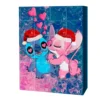 Disney Stitch Figuren Adventskalender Box Figur Noel Surprise Guess Boxen Stitch Xmas Advent Countdown Spielzeug Sammeln Sie Ornamente 6