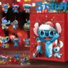24 Stück Disney Stitch Figur Anime Acryl Modell Weihnachten 24 Tage Adventskalender Box Jungen Mädchen Party Geschenk Kinder Festival Spielzeug 1