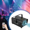 500 W Weihnachtsnebel-Rauchmaschine mit kabelloser Fernbedienung, buntes LED-Licht für Halloween-Hochzeitsfeiern, KTV, DJ, Bühne 6