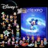 24 stücke Disney Anime Figur Weihnachten 24 Tage Advents kalender Mickey Mouse Spielzeug Box Junge Mädchen Kinder Party Cartoon Modell Puppe Geschenke
