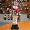 3PCS Weihnachten Dekorative Weihnachten Puppen Rentier Schneemann Santa Claus Stehende Puppe Neue Jahr Ornament Weihnachten Frohe Weihnachten 6