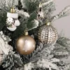 42PCS 6CM Weihnachten Ball Champagner Weihnachten Baum Hängen Anhänger Ornamente 2025 Weihnachten Home Dekoration 2026 Neue jahr Party Geschenke 6