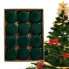 44/12/9/6PCS Weihnachtskugel, dekoratives Zubehör, exquisiter bemalter Weihnachtsbaum-Anhänger, Ornament 2026, Zuhause, Neujahr, Party-Dekoration 6