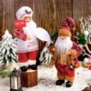1 ~ 4PCS 2025 Weihnachten Dekoration für Zuhause Santa Claus Plüsch Puppe 30cm Navidad Party Decor Weihnachten ornamente Neue Jahr Geschenk 4