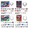 2025 Stitch Mickey Weihnachts-Adventskalender Disney-Armbänder 24 Tage Weihnachts-Countdown-Kalender DIY-Schmuckherstellung Spielzeug Mädchen Geschenke 6