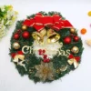 30CM Weihnachten Dekoration Girlande Haustür Fenster Dekoration Weihnachten Kranz Anhänger Ornament Navidad Neue Jahr Party Liefert