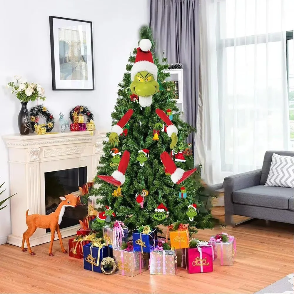 5 stücke Weihnachten niedlichen Elf Puppe Plüsch Anhänger Weihnachts baum Ornament Geschenk Geschenk Geschenk Weihnachten Party Weihnachten Home Dekoration 5
