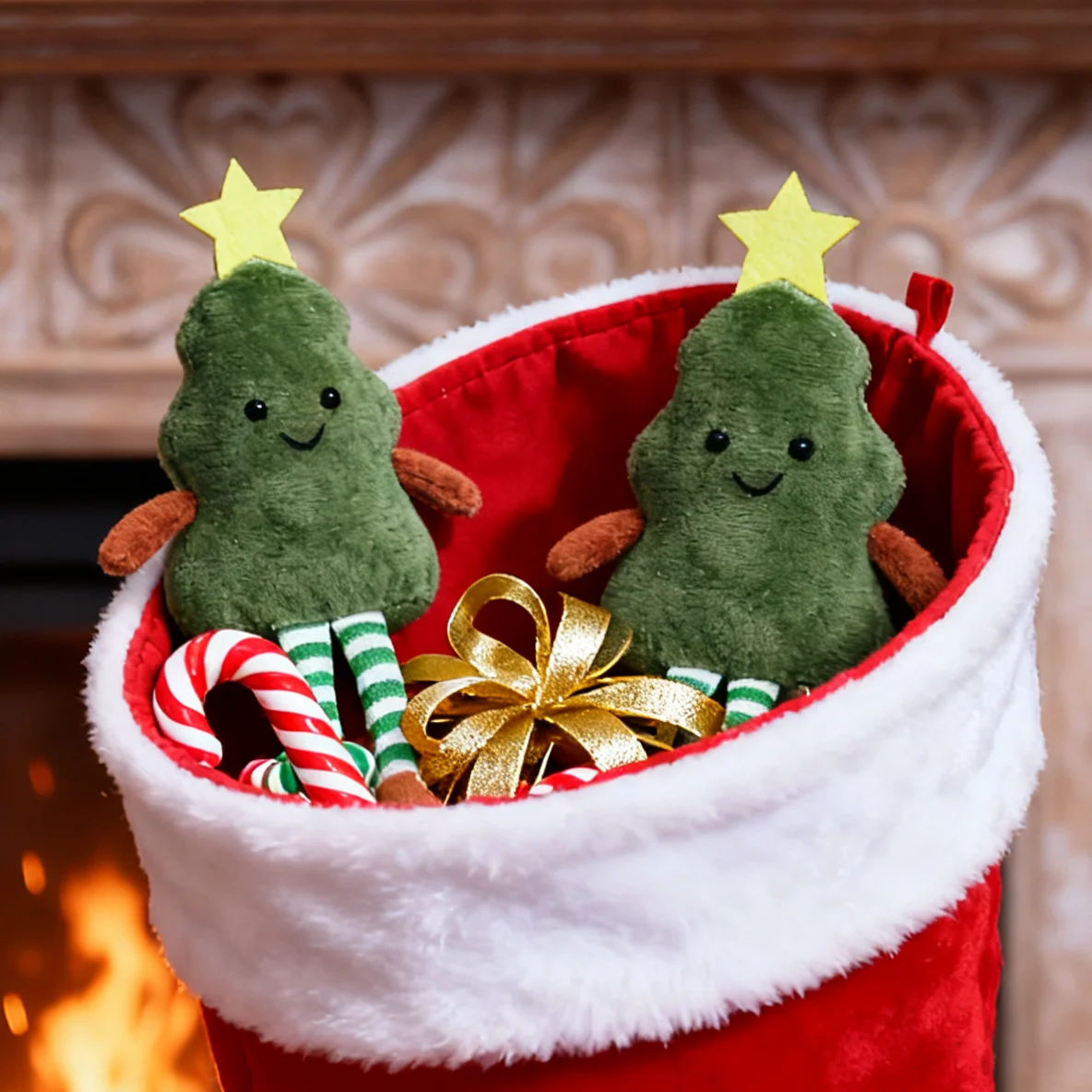 Weihnachten Neujahr Dekoration Nette Plüsch Avocado Anhänger Weihnachten Baum Puppe Home Party Festival Wohnzimmer Desktop Ornamente 5