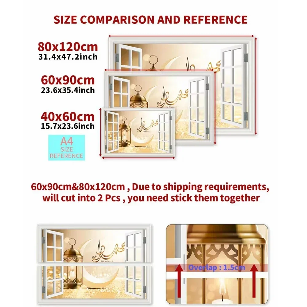 3D Weihnachten Fenster Ansicht Wand Anime Vinyl Aufkleber Santa Claus Deer Wandbild Aufkleber Kunst Festival Tapete Bild Für Zimmer Dekor 6