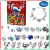 2025 Neue Stich Mickey Weihnachten Adventskalender Armbänder 24 Tage Weihnachten Countdown-Kalender Diy Schmuck Mädchen Halloween Weihnachtsgeschenk 3
