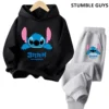 Disney Stitch Kinder Street Fashion Pullover Jungen Mädchen Tops Kinder Sport Trucks uit Pullover Outdoor Sport Sonic Hoodie 5