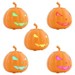 Halloween-LED-Nebelmaschine – Mini-Kürbis-Design für Außen- und Innendekorationen