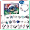 2025 Neue Stich Mickey Weihnachten Adventskalender Armbänder 24 Tage Weihnachten Countdown-Kalender Diy Schmuck Mädchen Halloween Weihnachtsgeschenk 2