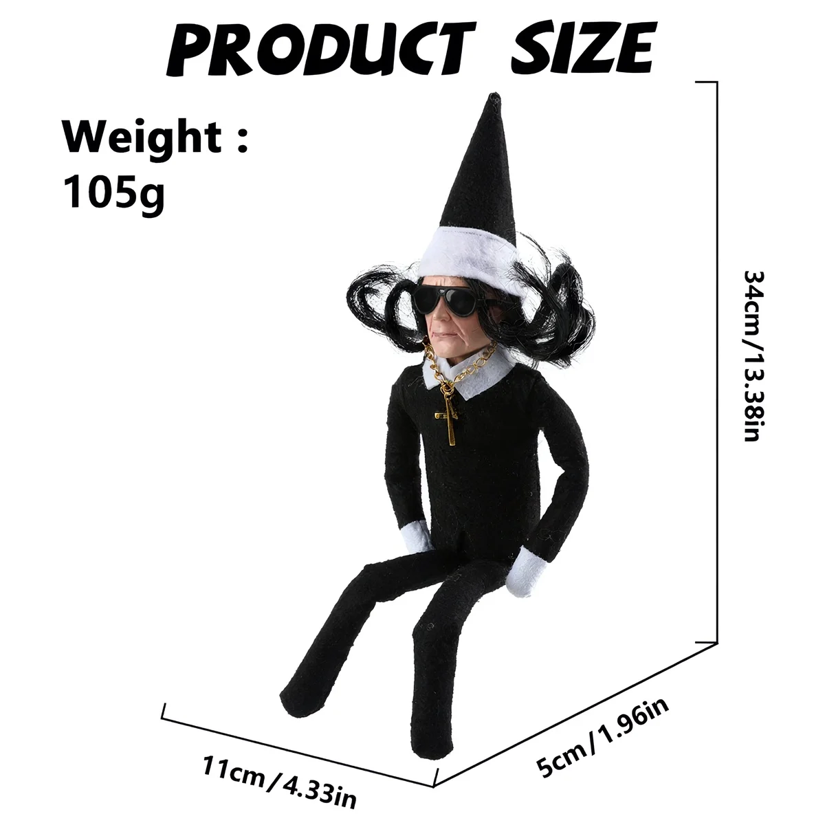 Neue Ozzy Weihnachten Elf Home Decor Pate Klassische Sitzhaltung Wohnzimmer Schlafzimmer Ornament Weihnachten Desktop Schreibtisch Zubehör 3