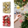 29/20 Stück Weihnachtsbaumkugeln zum Aufhängen, Anhänger, Zuckerstange, Tannenzapfen, Ornament-Set, Weihnachtsdekoration, 2026, Navidad, Neujahr 3