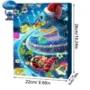 Disney Zubehör Stich Weihnachten Adventskalender Blind Box Lilo & Stitch Modell Puppe Anime Figur Mystery Box Kinder Spielzeug Weihnachten geschenk 4