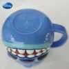 Disney Kinder Anti-Fall-Wasserbecher Cartoon 3D-Stich großäugiges Monster Flip-Top-Wasserbecher Zahnputzbecher Geschenk für Kinder 5