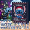 24 Stück Disney Stitch Anime Figur Weihnachten 24 Tage Adventskalender Cartoon Modell Kinder Party Spielzeug Puppe Jungen Mädchen Festival Geschenke 2
