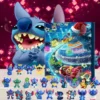 Disney New Christmas Halloween Stich Puppe Advents kalender Geschenk 24 Tage Countdown kommt Geschenke angenehm überrascht Blind Box Spielzeug 2