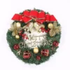 Weihnachtskranz für Haustür, 30 cm, Hotel, Einkaufszentrum, Weihnachtsanhänger, Weihnachtsgeschenk, Girlande, Ornament 3