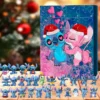 Disney Stitch Figuren Adventskalender Box Figur Noel Surprise Guess Boxen Stitch Xmas Advent Countdown Spielzeug Sammeln Sie Ornamente 5
